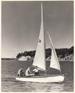 One of the first Sail Boats