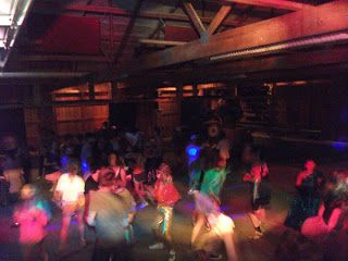 Kids Dancing Colorful Lights