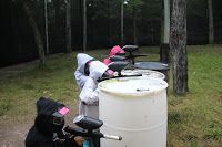 playing PAINTBALL