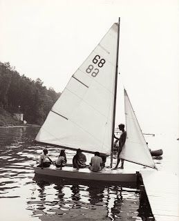 Sailing In 1970s At Camp Foley