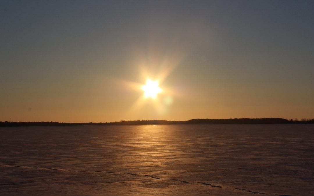 An Icy Lake in 2013